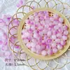 Cuentas de Cristal de Vidrio Graduado tipo Jade de 8mm Cuentas Sueltas Cuentas de Cristal en Hilo Materiales para Pulsera DIY Hecha a Mano Cadena para Teléfono Accesorios de Joyería