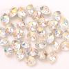 Diamante K9 de Manicure de Alta Qualidade Shijia 6mm Diamante de Manicure Cristal Rosa Luar Fundo Pontiagudo Decoração de Unhas com Diamante