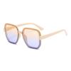 2025 Nuevas Gafas de Sol de Moda con Montura Cuadrada Estilo Coreano Lente Oceánica Gafas de Sol de Montura Grande Gafas Sencillas y Modernas 2288