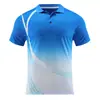 Nuevo traje de ropa de bádminton para hombres y mujeres, deportivo, transpirable, de manga corta, para verano, ropa de tenis de mesa, ropa de entrenamiento y competición, top para mujer