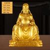 Estátua do Imperador Wenchang de Cobre, Estatueta de Cobre da Estrela Wenqu, Decoração de Mesa de Estudo para Casa e Escritório, Senhor da Estrela Wenchang
