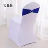 Correa para Respaldo de Silla de Hotel, Funda Elástica para Silla, Moño sin Nudo, Hebilla de Pedrería, Correa de Amarre, Suministros para Decoración de Bodas