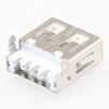 Fabricantes de Dongguan placa de hundimiento toma de carga USB enchufe horizontal AF de 90 grados parche asiento madre USB