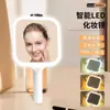 Espejo de maquillaje LED con luz luz de relleno para maquillaje espejo de tocador dormitorio de estudiante espejo plegable de escritorio espejo de maquillaje