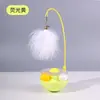 Juguete de resorte para gato mascota transfronterizo, resorte plástico colorido autoentretenido, juguete de resorte rebotador para gato, accesorios para mascotas