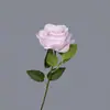 Flor Artificial de Rosa Individual Hogar Boda Día de San Valentín Regalo Arreglo Floral de Rosas Adornos Decoración Floral Suave Pantalla Interior
