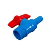 Bomba de oxígeno para acuario, tubo de explosión, interfaz de 4 puntos PVC, adhesivo, válvula integrada, conector de interruptor de diámetro variable acuático, accesorios