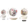 Set Combinado de Cuencos y Platos de Cerámica Co-Branded Tom y Jerry Color Bajo Esmalte Hogareño Dibujos Animados Alto Valor Resistente a Altas Temperaturas Vajilla
