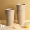 Vasos de Papel Personalizados con Logos Impresos, Vasos Desechables con Texto Impreso, Engrosados para Hogar, Bodas, Publicidad, Vasos de Agua Hechos a Medida