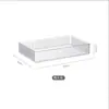 Cajón Caja de Almacenamiento Integrada Caja Organizadora de Cosméticos Tipo Cajón Dividido Estante de Almacenamiento de Escritorio Acrílico Almacenamiento de Papelería