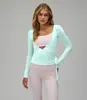 Novo Conjunto de Renda Estilo Transfronteiriço para Yoga, Top Fitness para Pilates, Roupa Esportiva Manga Longa Estilo Ballet, Roupa para Treino de Barre