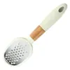 Juego de Utensilios de Cocina Estilo Madera Natural, Cortador de Pizza de Acero Inoxidable Color Blanco Roto, Ablandador de Carne, Utensilios Populares para Hornear y Cocinar