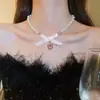 Popular Exquisito Colgante de Planeta Collar de Perlas Lujo Ligero Cadena de Clavícula de Gama Alta Moda de Nicho Versátil Collar Venta al por Mayor