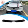 Adequado para 2023 Honda Binzhi Hrv Preto Brilhante/Padrão Fibra de Carbono Defletor de Grelha Média Lâmina de Vento Asa de Vento Leve Modificação