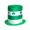 Calle. Sombrero del Día de San Patricio Bandera Irlandesa Trébol Bombín San. Sombrero de Fiesta de Decoración de Patrick