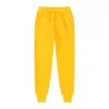 2026 Nuevos Pantalones Deportivos de Chándal Ajustados para Hombre para Otoño e Invierno Estilo Europeo y Americano Color Sólido Moda Forro Polar de Lana Pantalones Largos Unisex