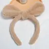Faixa de Cabeça de Pelúcia para Lavar o Rosto para Mulheres, Adorável Novo Acessório de Cabeça de Desenho Animado, Máscara para Lavar o Rosto, Faixa de Cabelo, Faixa de Cabeça Antiderrapante, Acessórios de Cabelo