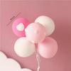 Decoración para pasteles, globos, cuerdas de arcilla, globos, pasteles de cumpleaños, complementos para fiestas, disfraces