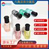 Novo frasco de vidro de 10ml com roll-on, cor de tampa preta, anis estrelado, frasco de 3ml para óleo essencial, frasco amostra de perfume, frasco para viagem, tampa com gema