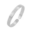 Pulsera Abierta de Corazón de Loto Galvanizado de Moda Pulsera de Boda con Corazón de Ámbar Báltico y Sutra de los Proverbios