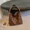 Bolso de Mano con Estampado de Leopardo para Mujer 2026 Nuevo Estilo Moda Retro Bolso de Hombro Único Bolso Tote de Gran Capacidad Nicho Súper Popular Bolso para Viajes