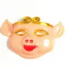 Regalo infantil Máscara del Rey Mono Maquillaje facial del Cerdo Bajie Máscara luminosa General para actuación de adultos Juguete para jardín de infantes