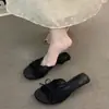 Sandalias de Tacón Grueso con Punta de Encaje y Tira en el Tobillo Estilo Francés Nicho Chuyuji Calzado de Mujer 2026 Estilo de Vacaciones al Aire Libre de Verano para Combinar con Faldas