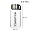 Taza de separación de agua y té explosiva taza ton ton taza con asa taza para hombres y mujeres taza para deportes al aire libre gran capacidad taza de burbujas venta al por mayor