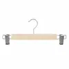 Perchero multifuncional para exteriores con pinzas para pantalones, perchero de madera antideslizante para uso doméstico, fuerte tendedero de madera maciza antideslizante para pantalones, pinza para faldas de madera de alcanfor para dormitorio