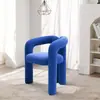 Silla de Maquillaje, Taburete de Tocador de Moda Estilo Crema, Silla de Alta Gama para Dormitorio Salón de Uñas, Silla Simple Individual de Ocio para Uso en Casa