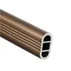 Barra para Armario Aleación de Aluminio Muebles Accesorios de Cocina Barra para Ropa Disponible en Tres Colores, Sin Brida Incluida, Precio de Fábrica al por Mayor, Versión Engrosada