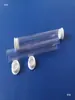 Tubo transparente de PVC, tubo de plástico com tampa, tubo de embalagem transparente, tubo à prova de poeira, tubo de 3/8 de polegada, diâmetro externo 16mm, diâmetro interno 15mm