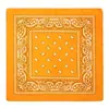 Lenço quadrado de algodão com estampa de flor de caju 54cm Transfronteiriço Bandana para esportes ao ar livre hip hop moderno Lenço de cabeça para andar