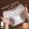 Ventas Directas de Fábrica Superventas Transfronterizos Malla Transpirable Satén Hilo Puro Estilo Deseo Sexy Tiro Bajo Ropa Interior para Mujer