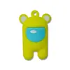 Chaveiro Lobisomem Espacial PVC Silicone Tridimensional Animação Desenho Animado Boneco Chaveiro Pingente de Bolsa Pequeno Presente