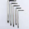 Fabricantes de llaves Torx suministran directamente ferretería de llaves Torx niquelada doble al por mayor Llave Torx T10/T15/T20