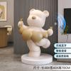 Cofrinho Urso Amoroso Grande Sala de Estar Armário de TV Sofá Enfeites de Chão ao Lado de Decorações de Áudio Presentes de Boas-Vindas