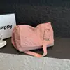 Bolsa Tote Simple de Gran Capacidad para Mujer 2025 Otoño Nueva Casual Versátil Moda Elegante Tendencia Hombro Único Cruzada