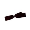 Pinza para el cabello de lazo de terciopelo negro Temperamento femenino de alta gama Princesa Cabeza Clip de pico de pato Rojo Clip lateral Tocado