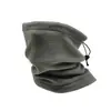 Cachecol de pescoço com cordão transfronteiriço, máscara facial de fleece de inverno para homens, à prova de vento e resistente ao frio, protege o pescoço e o rosto, design espessado