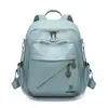 Mochila transfronteriza para mujer, versión coreana, nueva moda 2026, PU personalizada, mochila de viaje para dama, mochila escolar de estudiante de moda