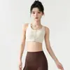 361 Ropa interior deportiva a prueba de golpes, de alta resistencia, con cremallera frontal, talla grande, sujetador de yoga, fitness, chaleco deportivo antiflacidez para mujer
