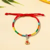 2026 Novo Modelo Festival do Barco-Dragão Corda Colorida Trançada à Mão Pulseira de Zongzi Infantil Acessório de Presente em Estoque