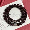 Buena suerte en el Año del Caballo: Pulsera de Raíz de Bodhi de Doble Círculo para la Buena Suerte, Protección Zodiacal, Cuentas de Oración Unisex y Pulsera de Meditación