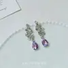 Conjunto de Vestido de Noche de Lujo Ligero Estilo Palacio con Pendientes, Collar, Gargantilla para Hija Socialité, Artesanía de Alta Gama, Accesorios Super Brillantes