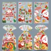 Bolsa de Regalo Navideña, Dulces, Galletas, Palomitas de Maíz, Bolsa de Empaque, Bolsa Pequeña de Regalo Navideña, Bolsa para Empacar Manzanas