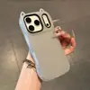 Capa de Fone de Ouvido Jelly Gatinho Dois em Um Adequada para Apple 17Promax Cobertura Total 16 Capa Protetora Simples 12/11