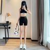 Leggings de Cinco Pontos para Roupa Externa, Anti-Exposição, Levanta Bumbum, Finos, Justos, Shorts de Yoga de Verão, Podem Ser Usados como Calças Tubarão para Afinar as Pernas