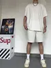 Pantalones Cortos de Algodón para Hombre Estilo Americano de Verano, Elegantes Pantalones Cortos Deportivos de Baloncesto, Pantalones Cortos Sueltos Grandes Casuales de Espuma
