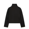 Fábrica de Ropa para Mujer Transfronteriza Venta al por Mayor Nueva Moda Otoño 2026 Chaqueta Top Versátil de Cuello Alto
